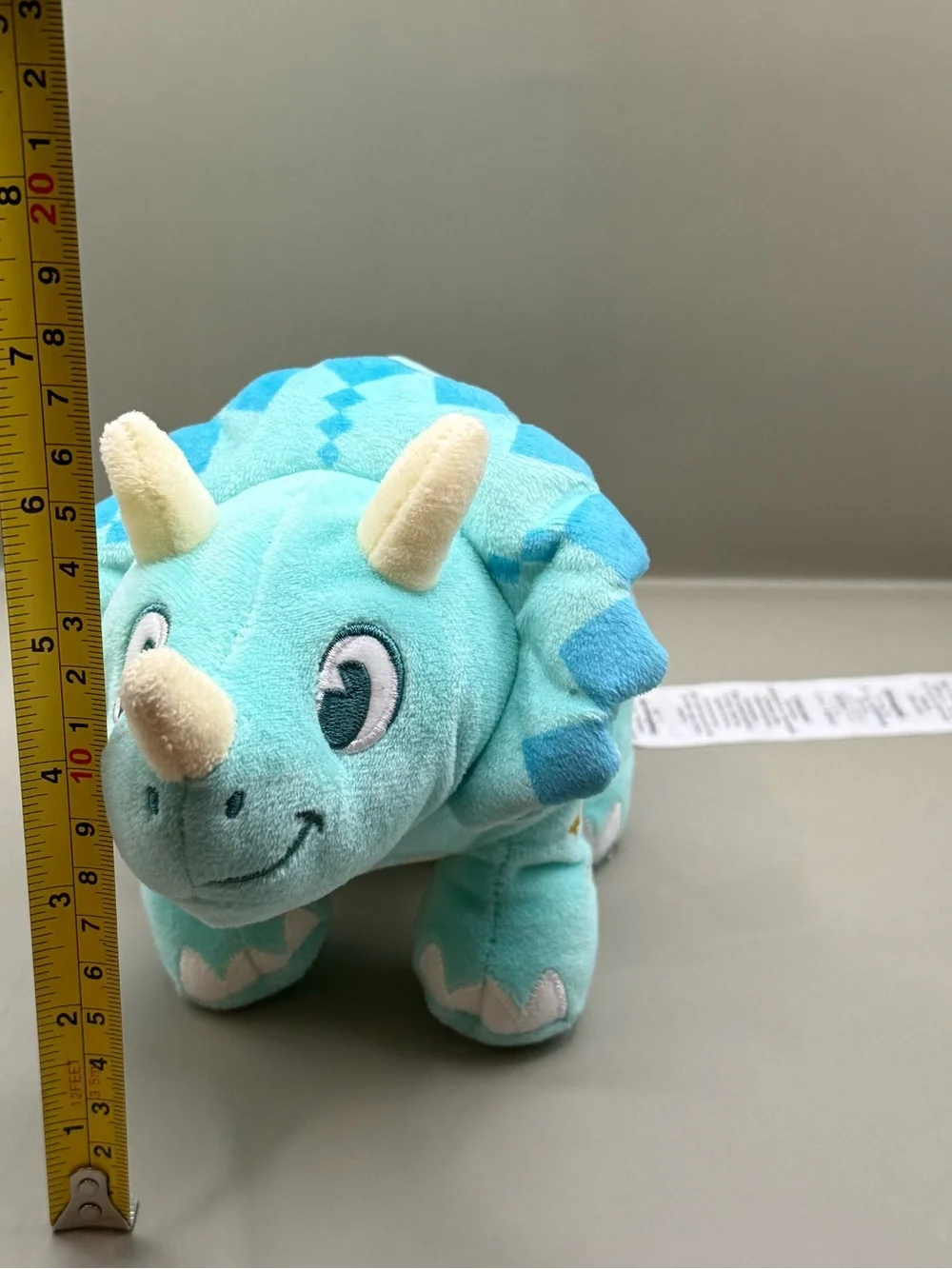Disney Animal Kingdom Dinoland Triceratops Dinosaur Plush Stuffed Animal